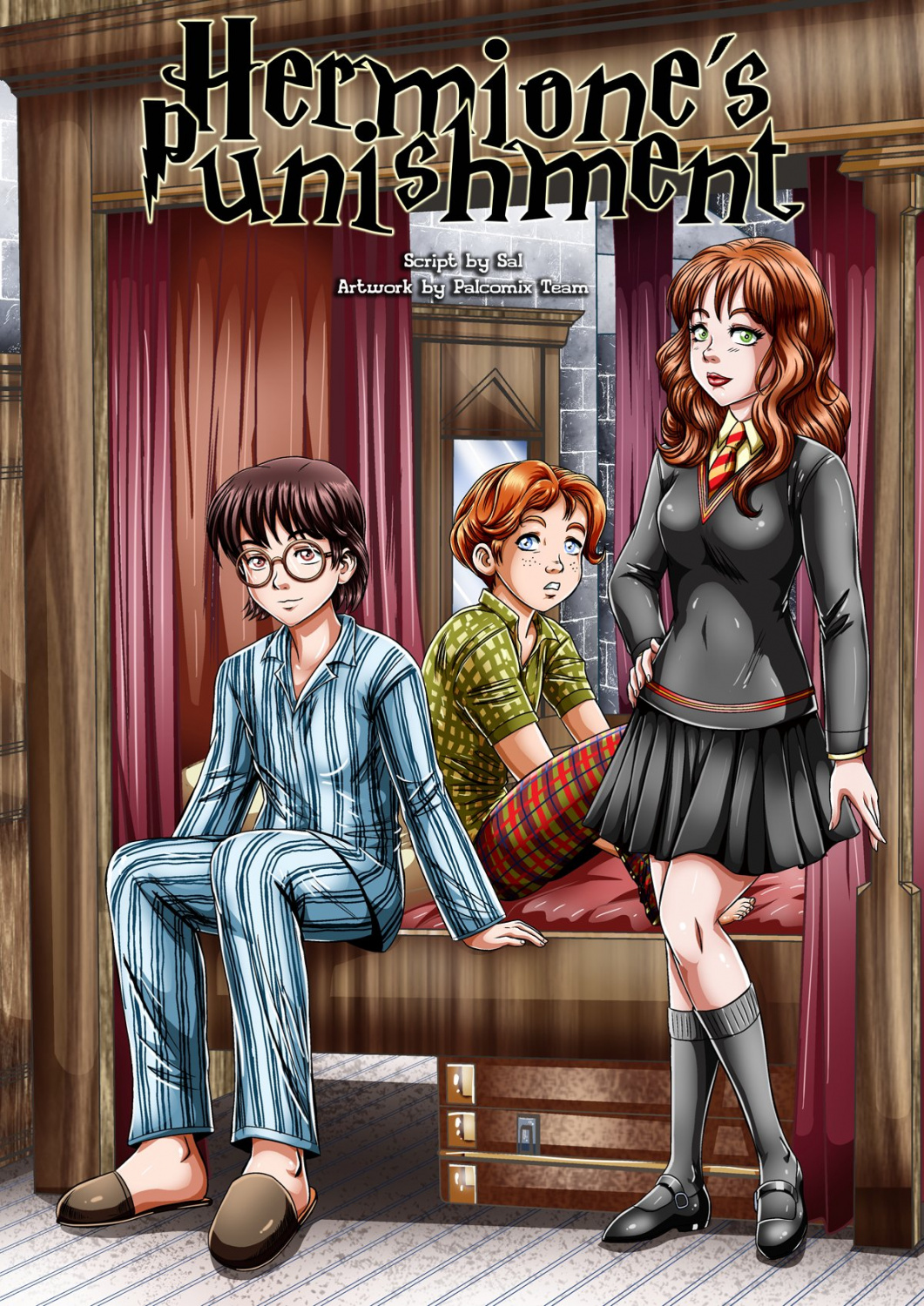 Punish Porn Cartoon - Hermione's Punishment - Multporn Comics & Hentai manga