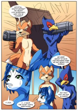Krystal and Star Fox fucking