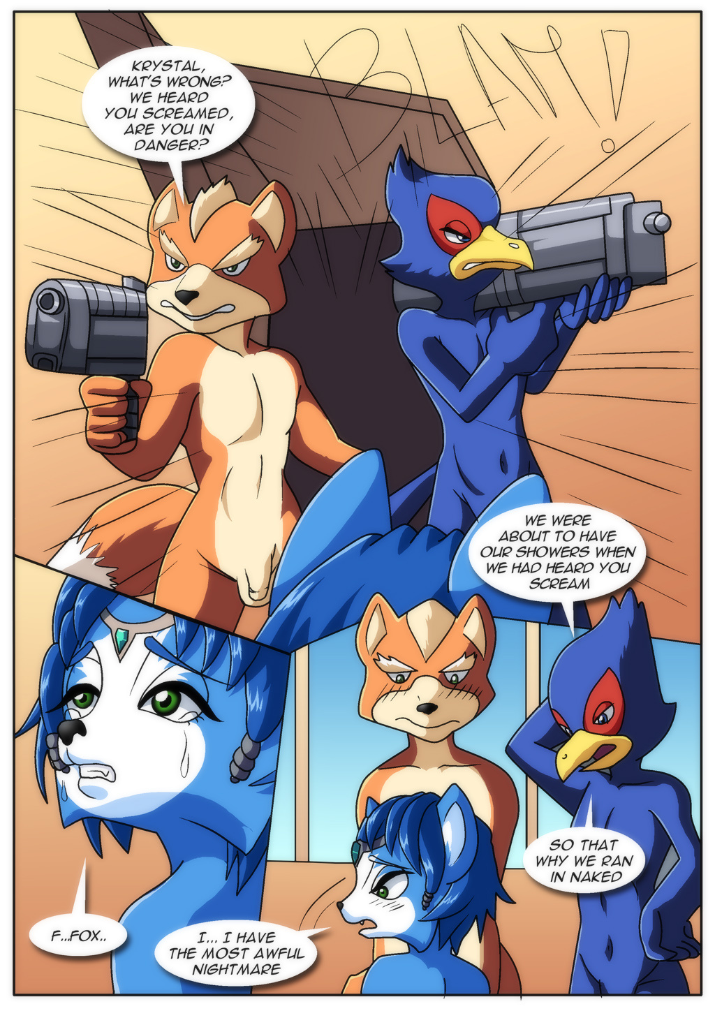 Krystal the fox naked