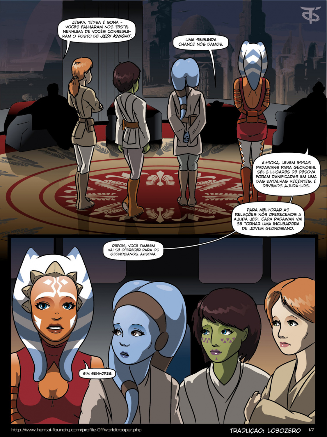Porn star wars comic geonosis