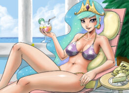 Princess Celestia: MLP Humanization – Ecchi
