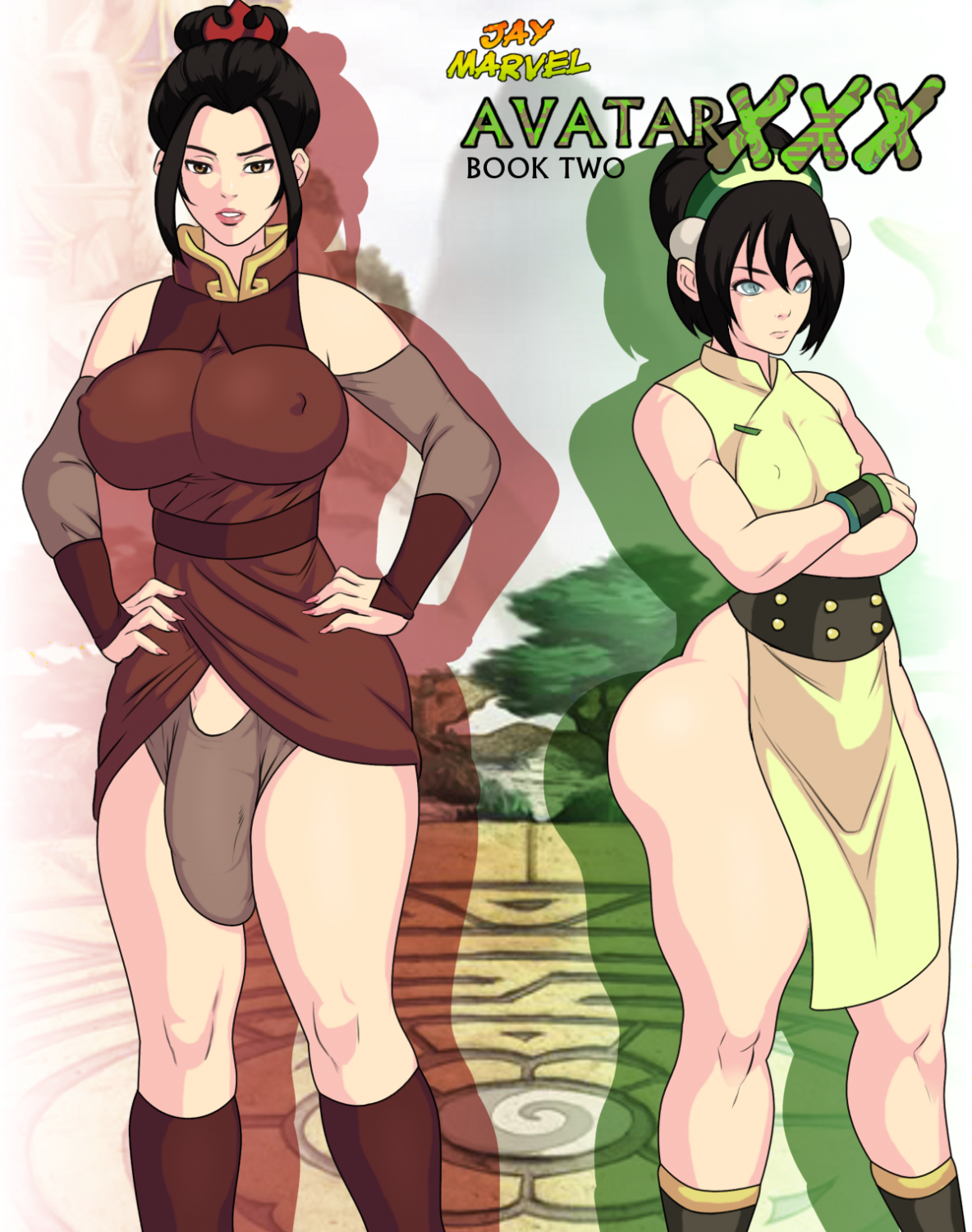 Avatar XXX Book Two and Three - Multporn Comics & Hentai manga