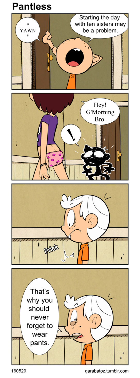 Loud house porn comic pantless