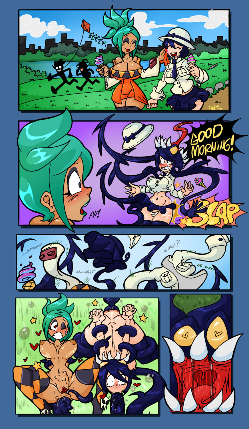 Skullgirls Dahs - Multporn Comics & Hentai manga