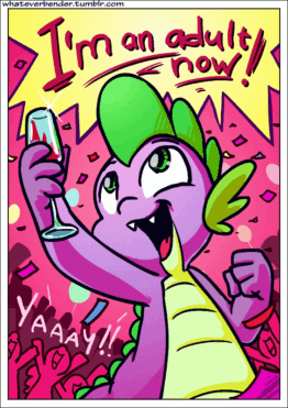 I am an adult now!