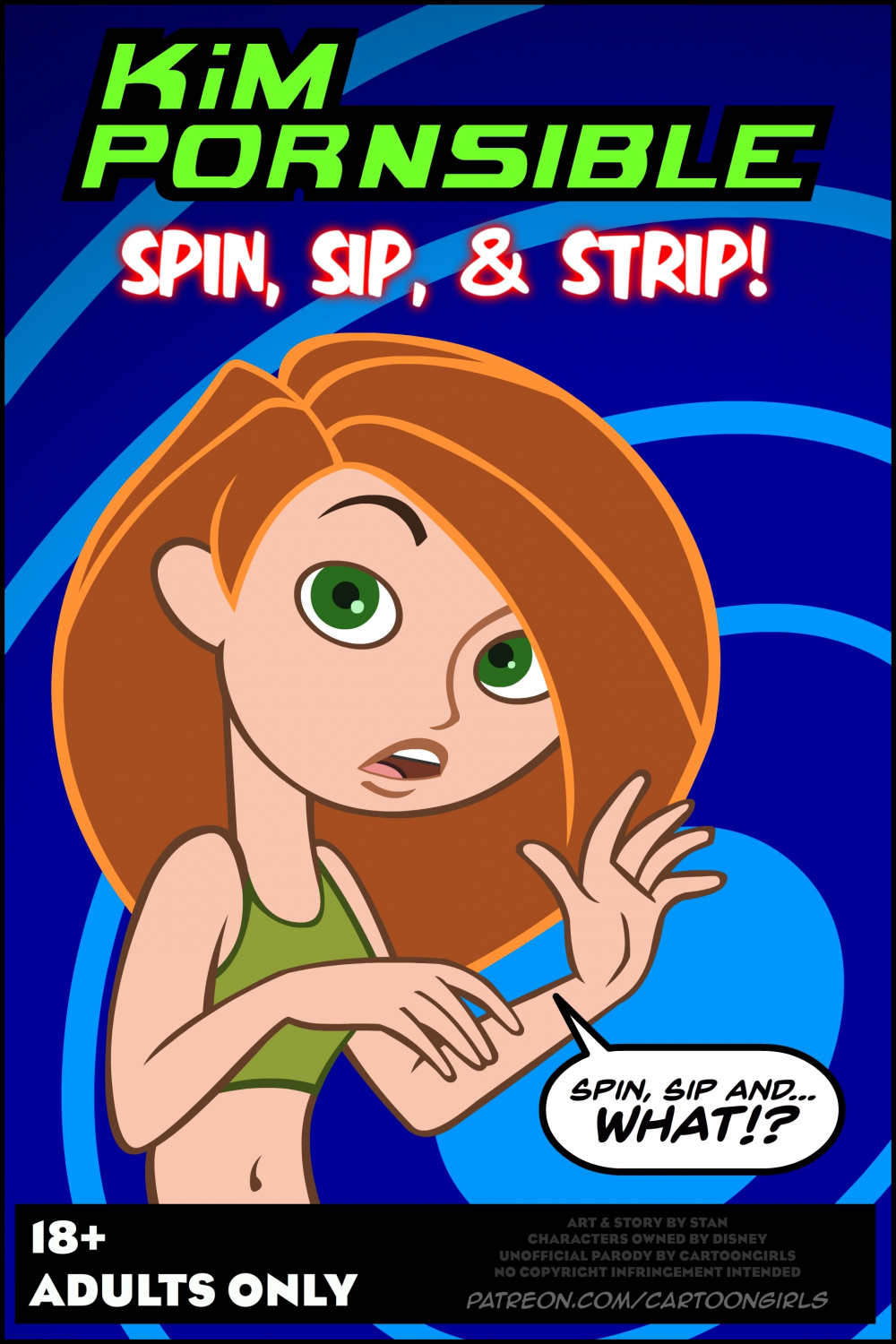 Kim possible cartoon porn